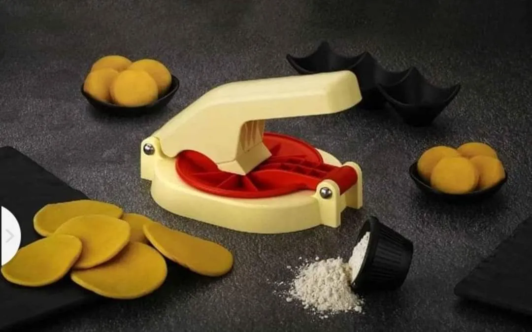 plastic puri and chapti maker