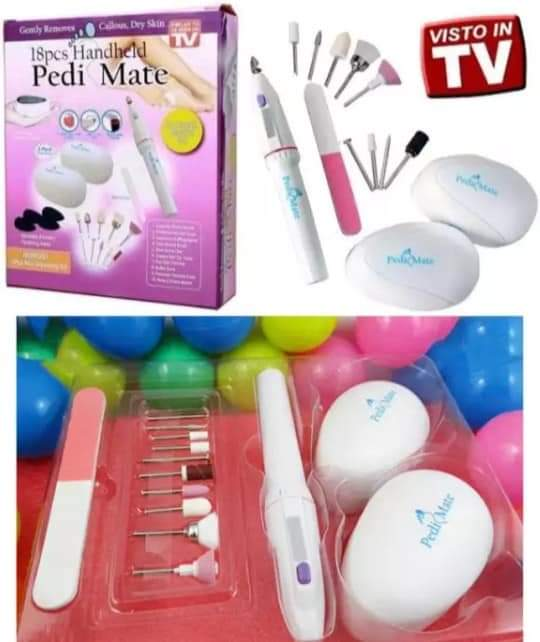 18 Pcs Handheld Pedi Mate