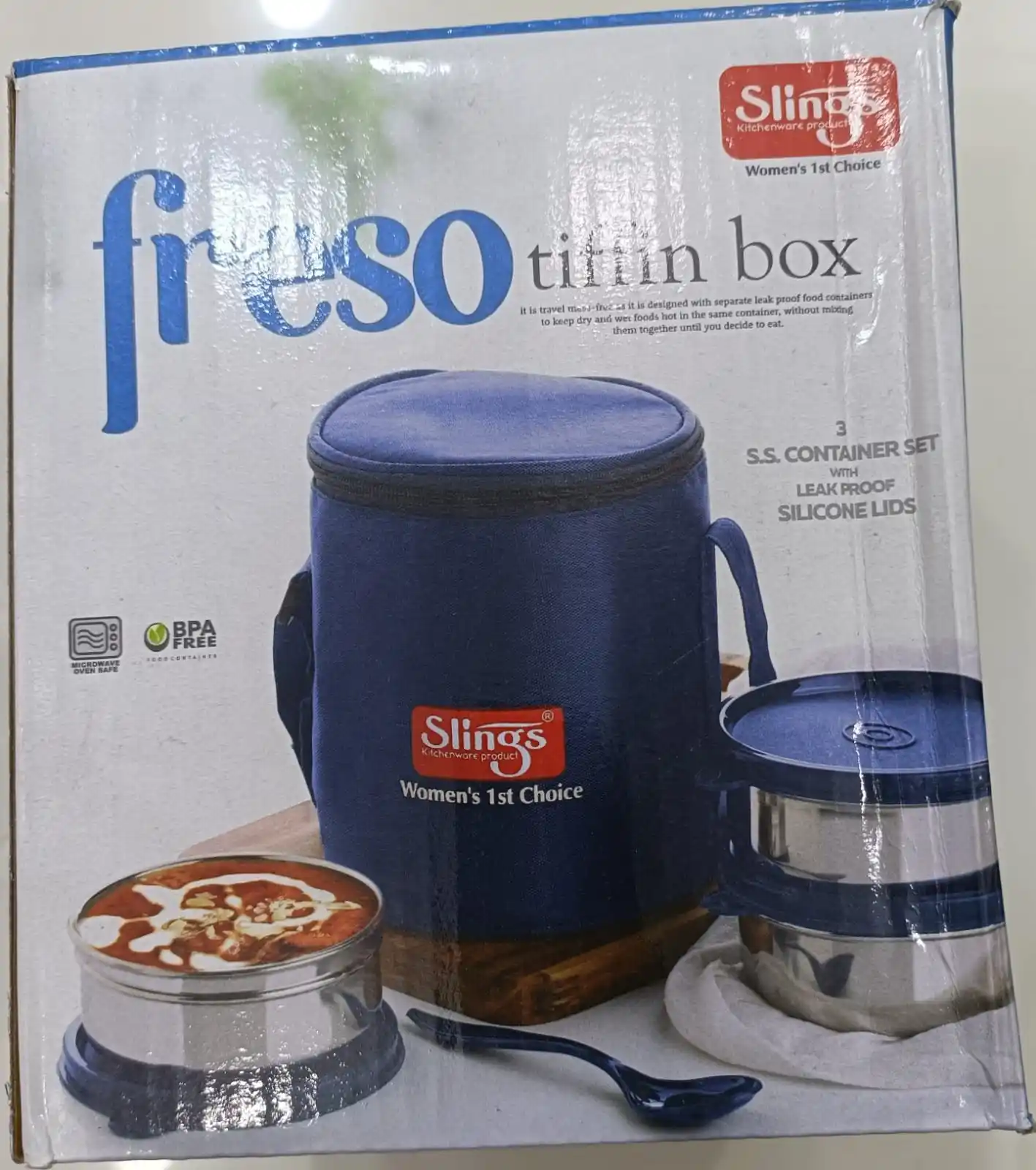 Freso Tiffin box( 3 bati)