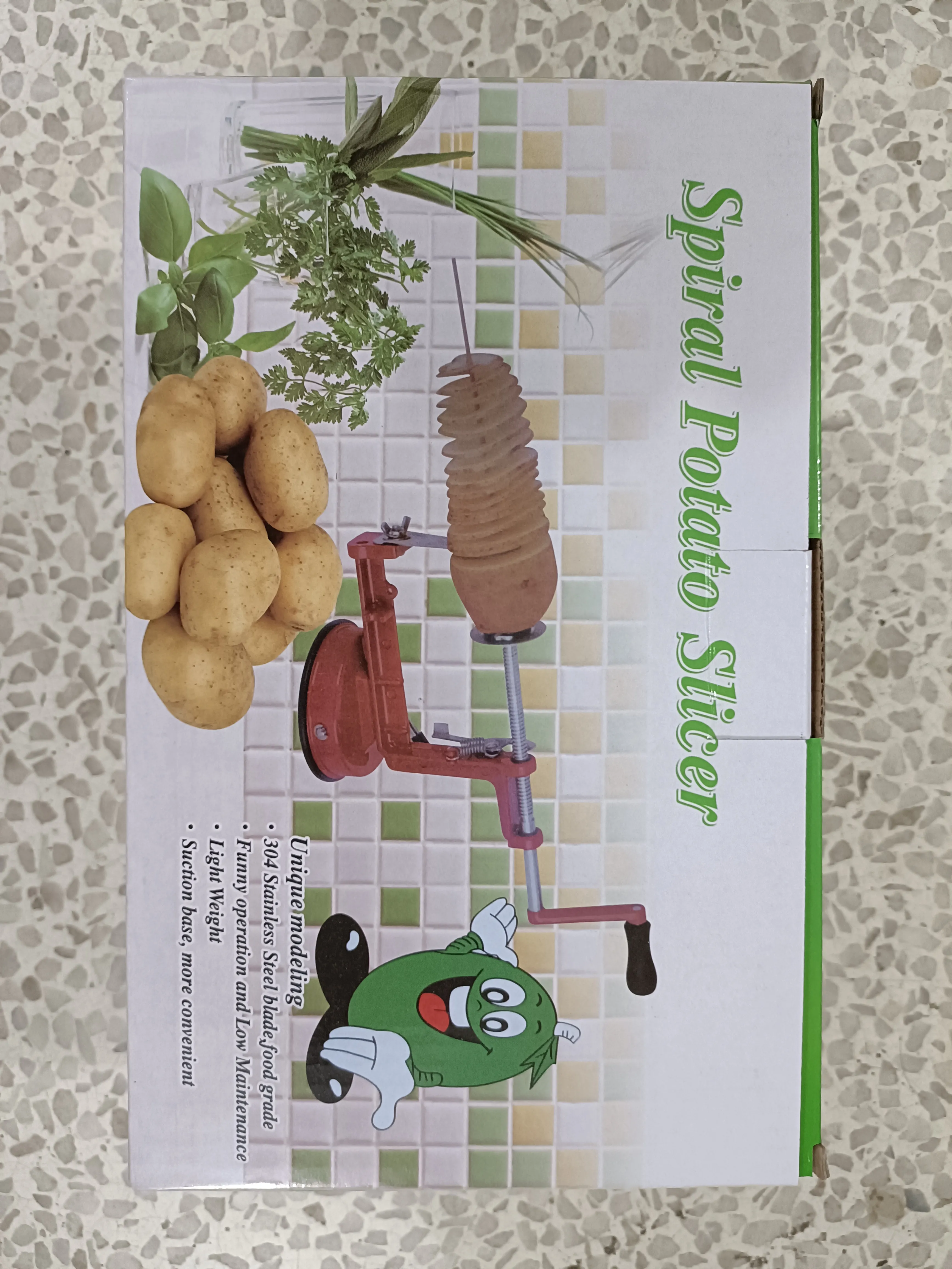 spiral potato slicer