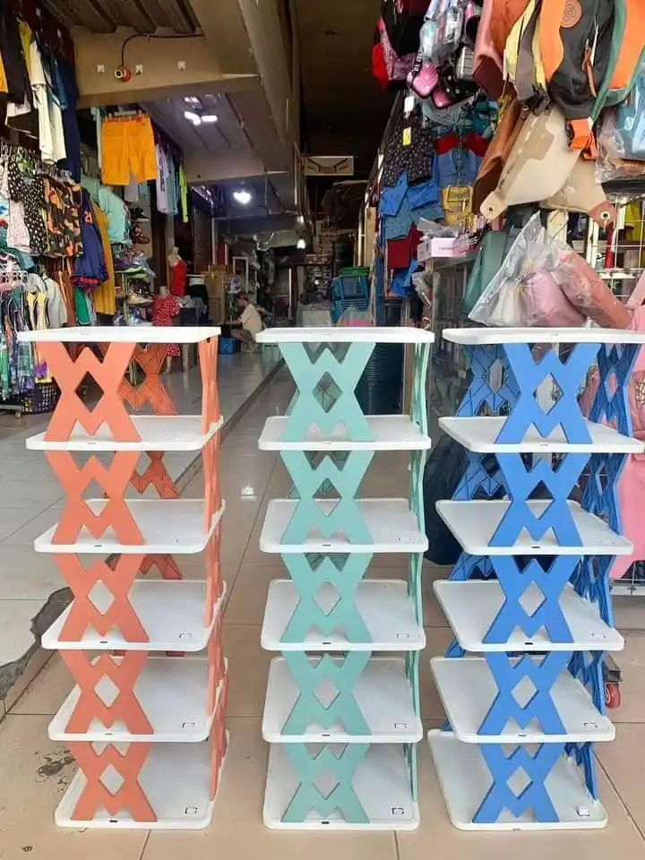 6 layer shoe rack