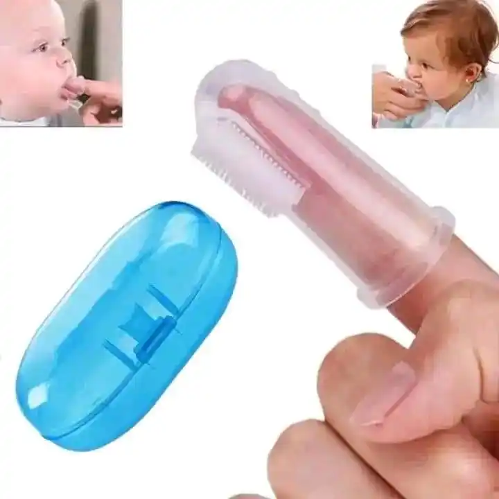 (2 pcs) Baby finger tooth brush