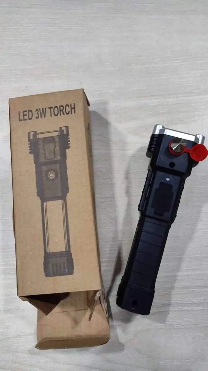 Rechargeable Emergency Hammer Torch