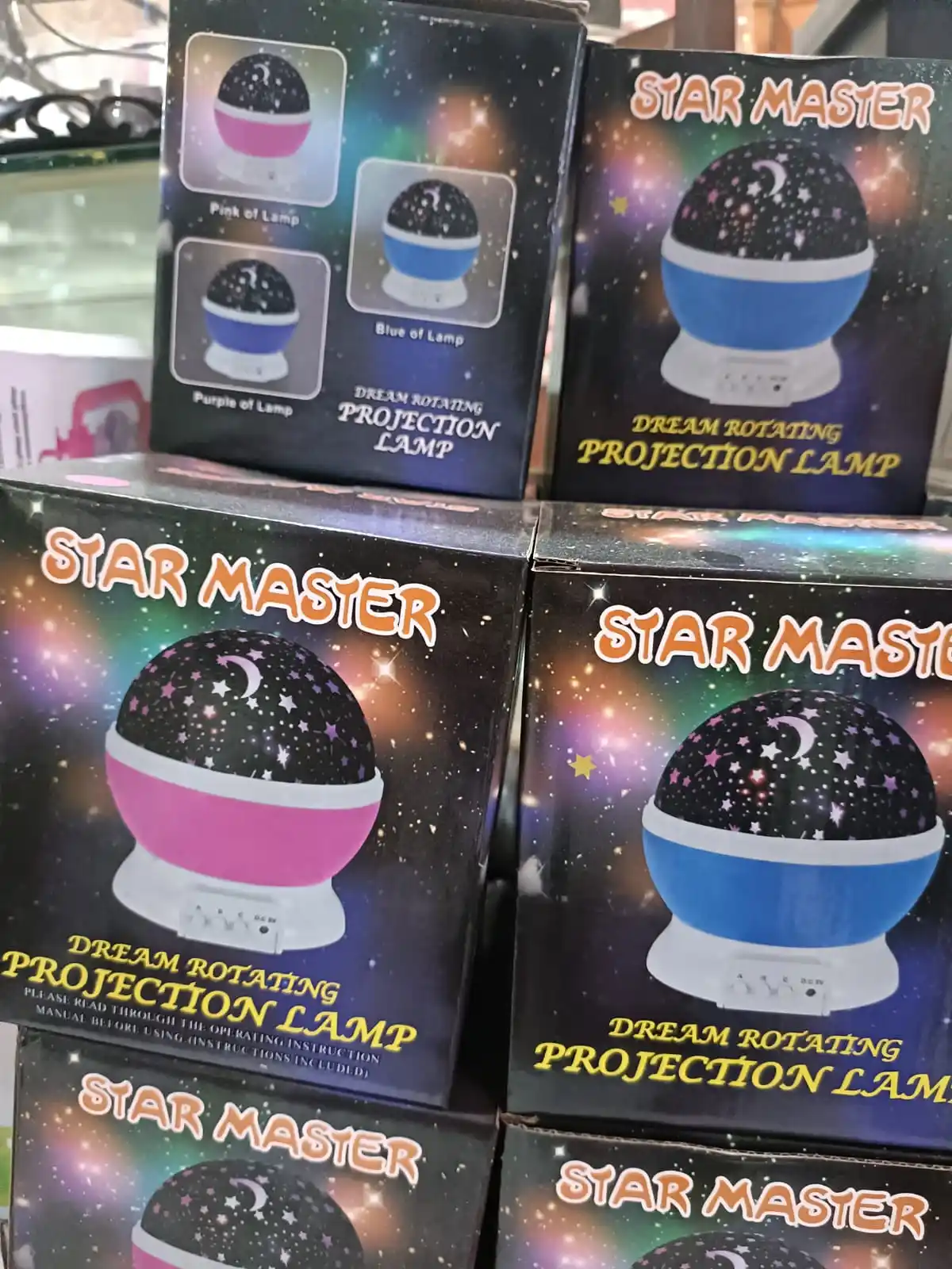 Star master rotating light
