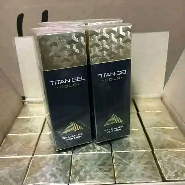 Titan Gel Gold Original – লিঙ্গ মোটা, লম্বা ও শক্তিশালী করার 100% প্রাকৃতিক জেল