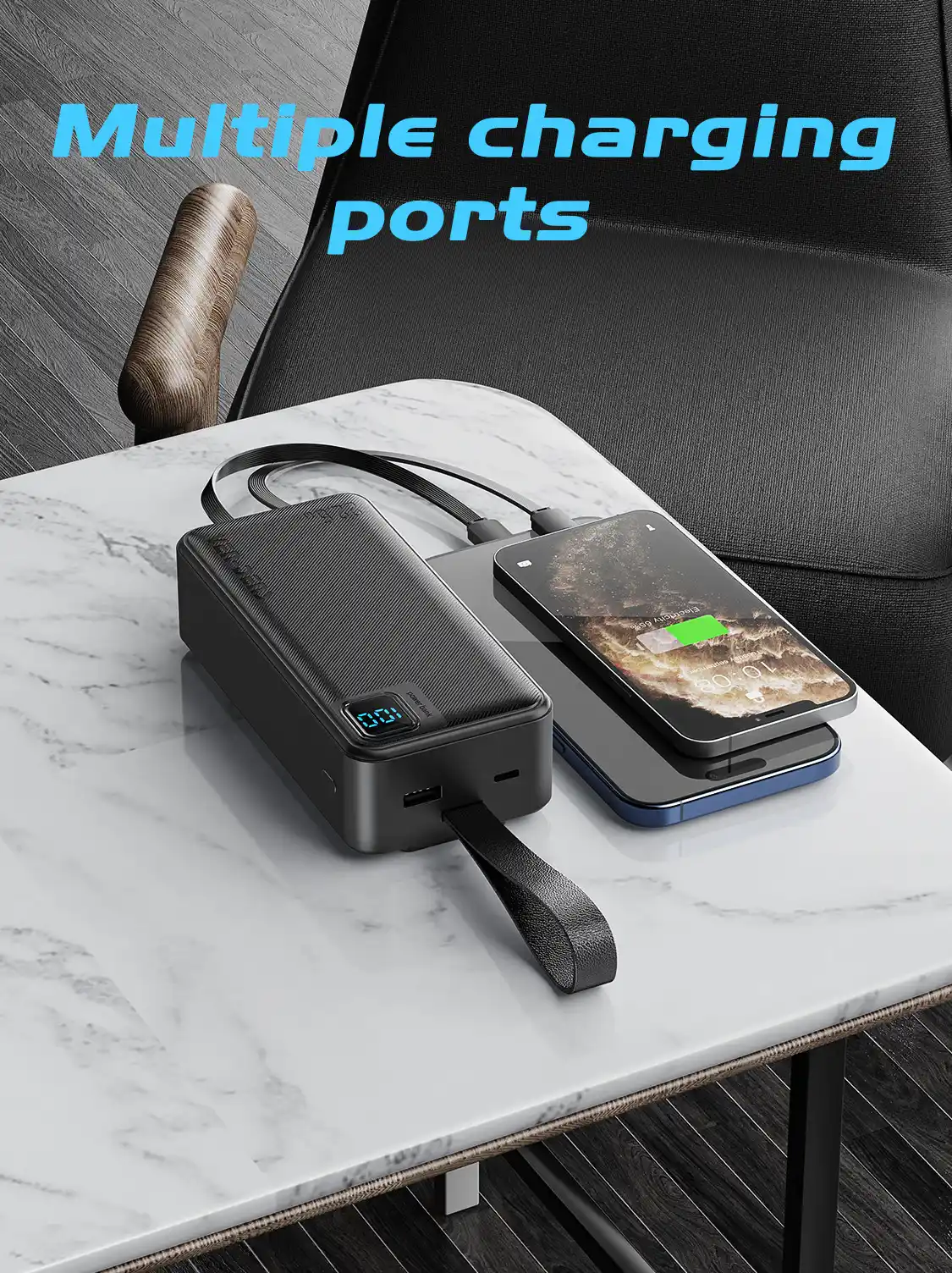VEN-DENS 30000mAh Fast Charging Power Bank