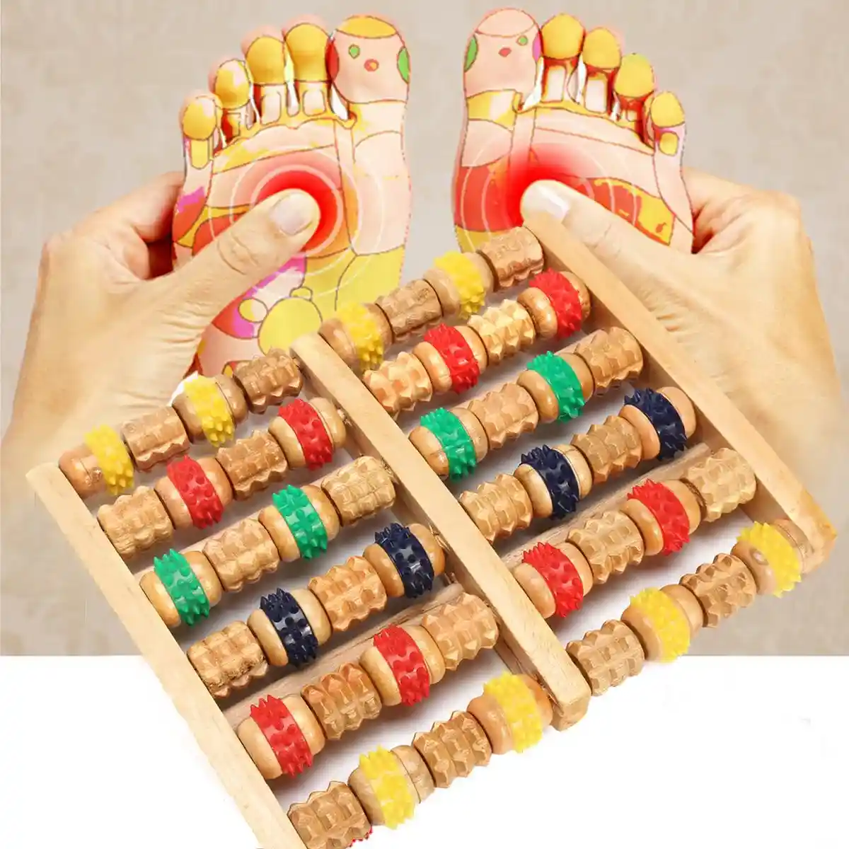 Multiclour Foot rooller