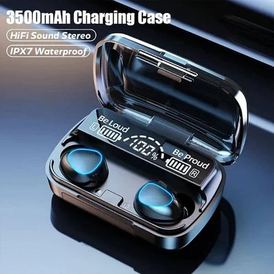 M10 wireless Earbuds with Power Bank
