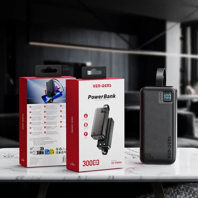 VEN-DENS 30000mAh Fast Charging Power Bank